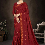Cotton Saree with Without Blouse for Premium Ethnic and Traditional Wear | PJA-MEHAR
