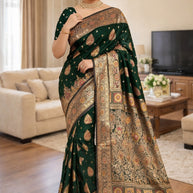 Grand Craft Jacquard Silk Saree With Blouse Piece | TUL-CLEAR SILK VOL-18