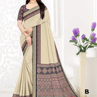 Trendy Printed Saree with Blouse Piece for Women’s Ethnic Wardrobe | PUS-JALPARI-1