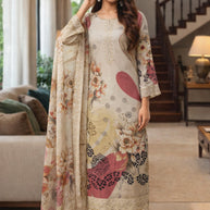 Premium Pure Viscose Unstitched Suit Set | VAS-KONICA