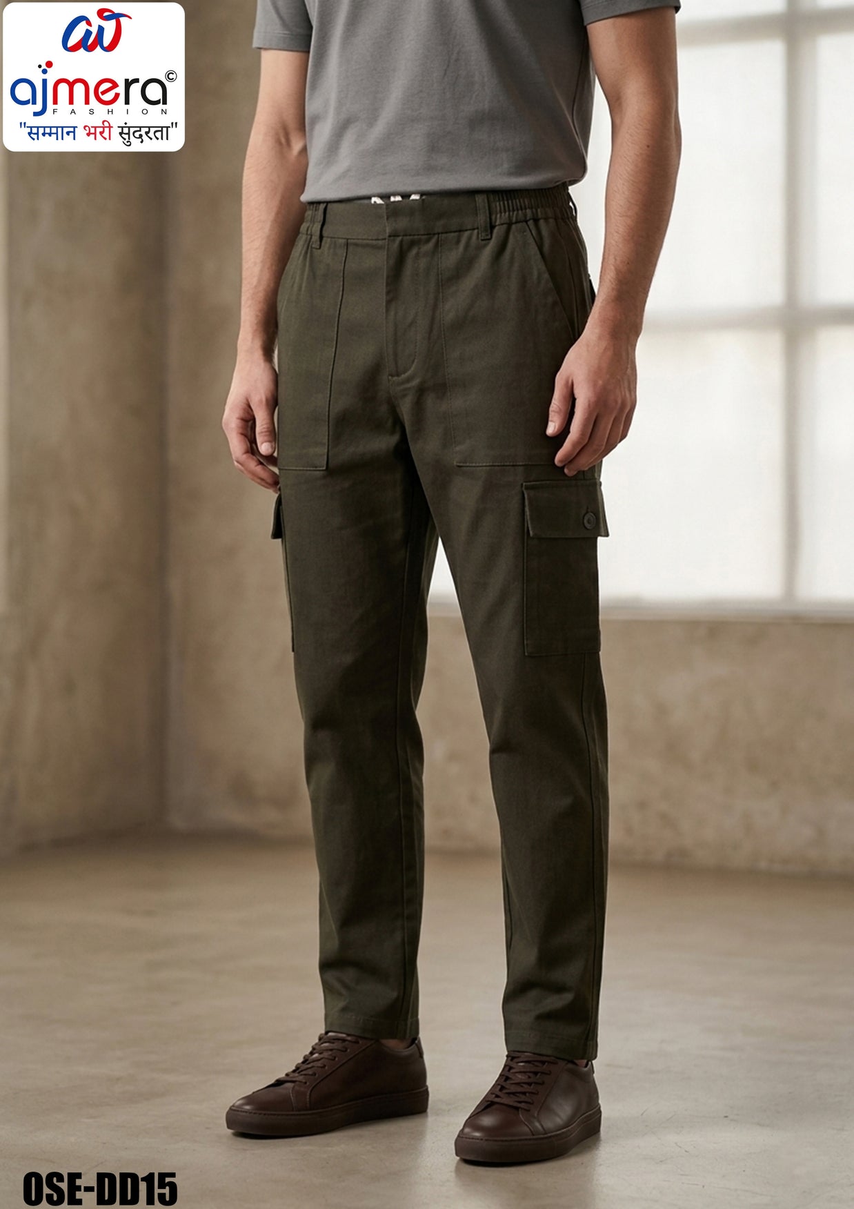 Premium Men's Formal Pant for Office & Business Wear | OSE-DD15
