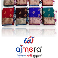 Rich Jacquard Silk Saree with Blouse Piece for Sophisticated Ethnic Style | WON-KADAMBARI