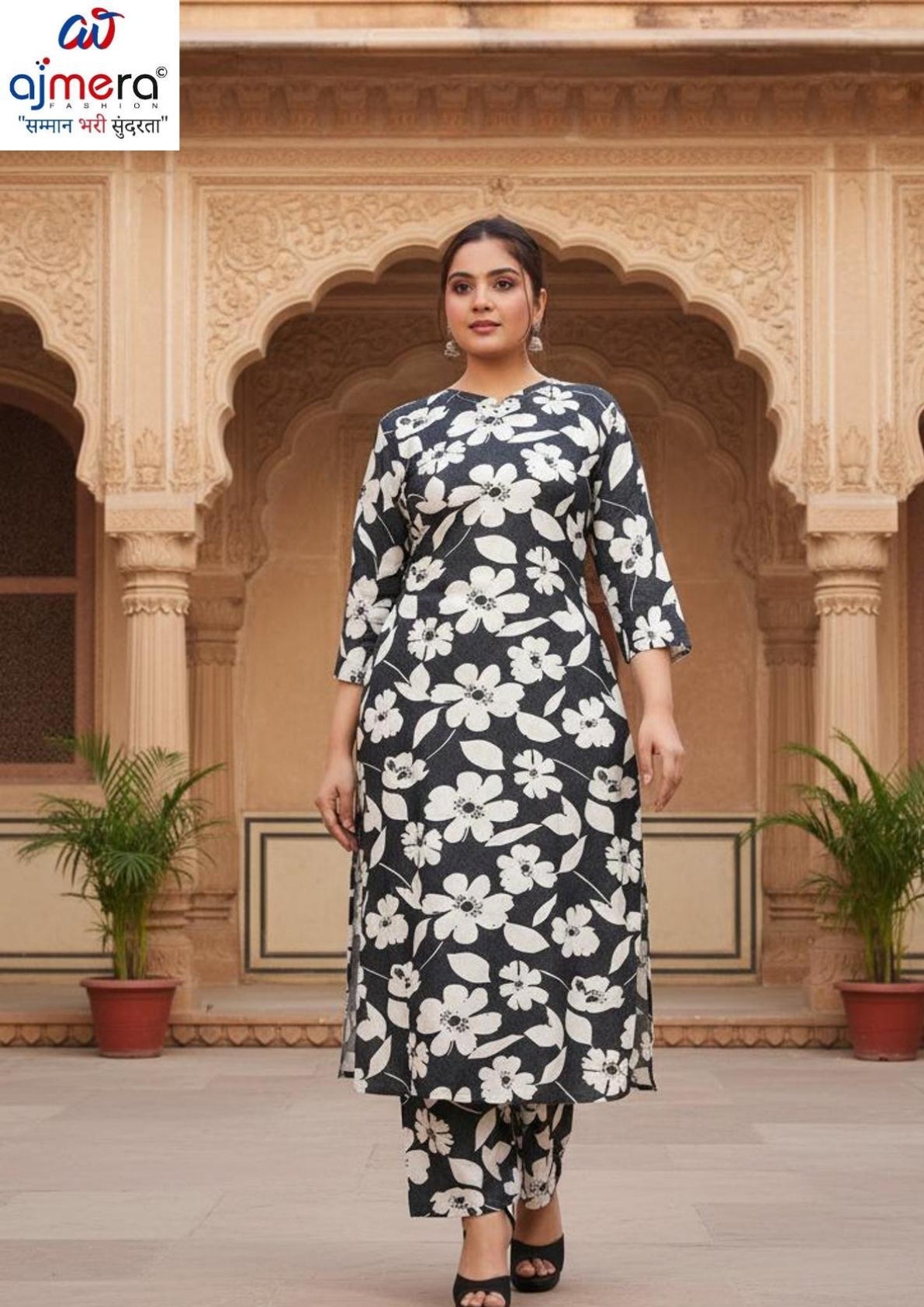 Designer Co-Ord Kurti Set for Women | JNF-CORD SET 2PCS