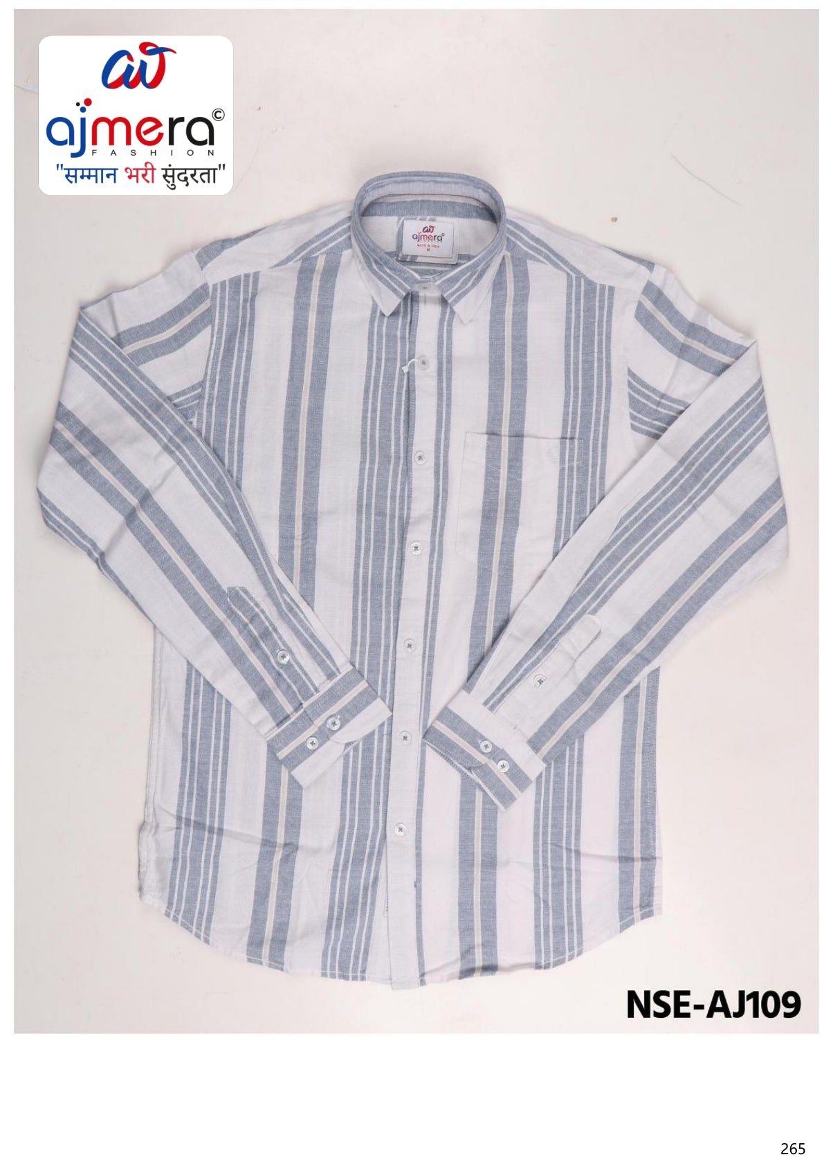 Mens Shirt B2B Supplier India | NSE-AJ109