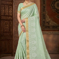 Designer Jacquard Silk Saree with Blouse Piece for Traditional Occasions | MTE-25353