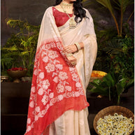 Fashionable Jacquard Silk Saree with Blouse Piece for Special Events | SOJ-KARISHMA COTTON