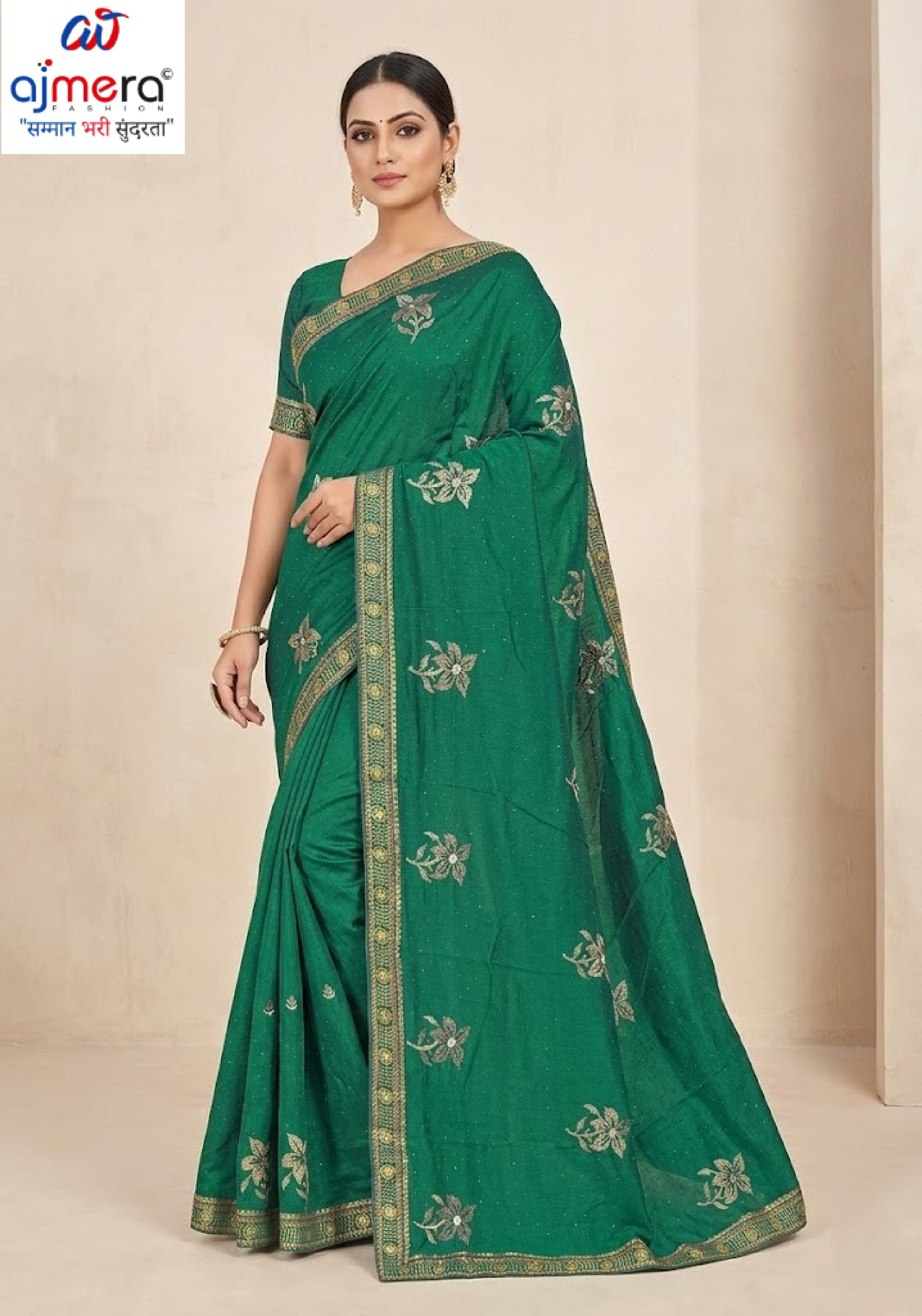 Fancy Matching Saree Wholesale with Blouse Piece for Premium Ethnic and Traditional Wear | VKM-VAYU