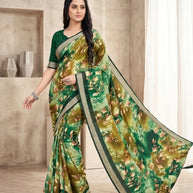 Fashionable Printed Saree with Blouse Piece for Festive Collection | RDD-REKHA