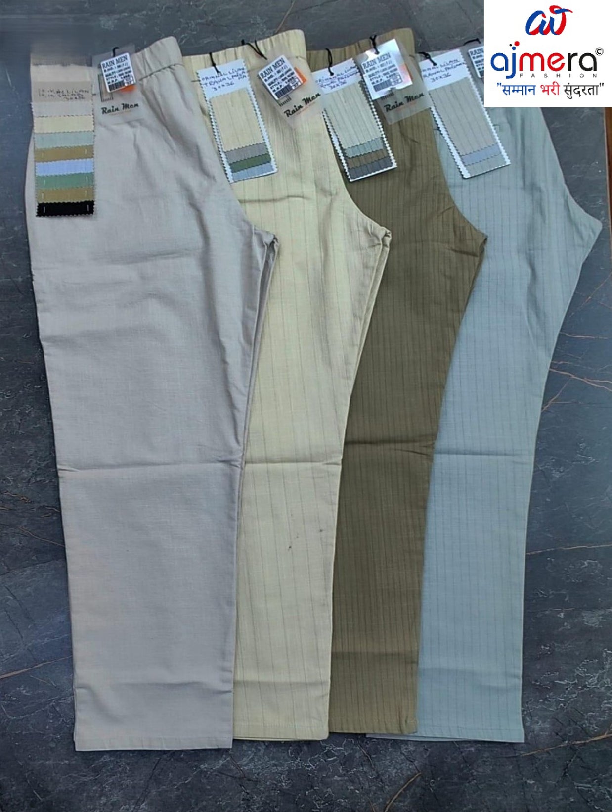 Cotton Trousers Manufacturer India | BET-LILEN PLAIN