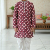 Kids Kurta & Payjama Wholesale in India | JDW-7350-1X10
