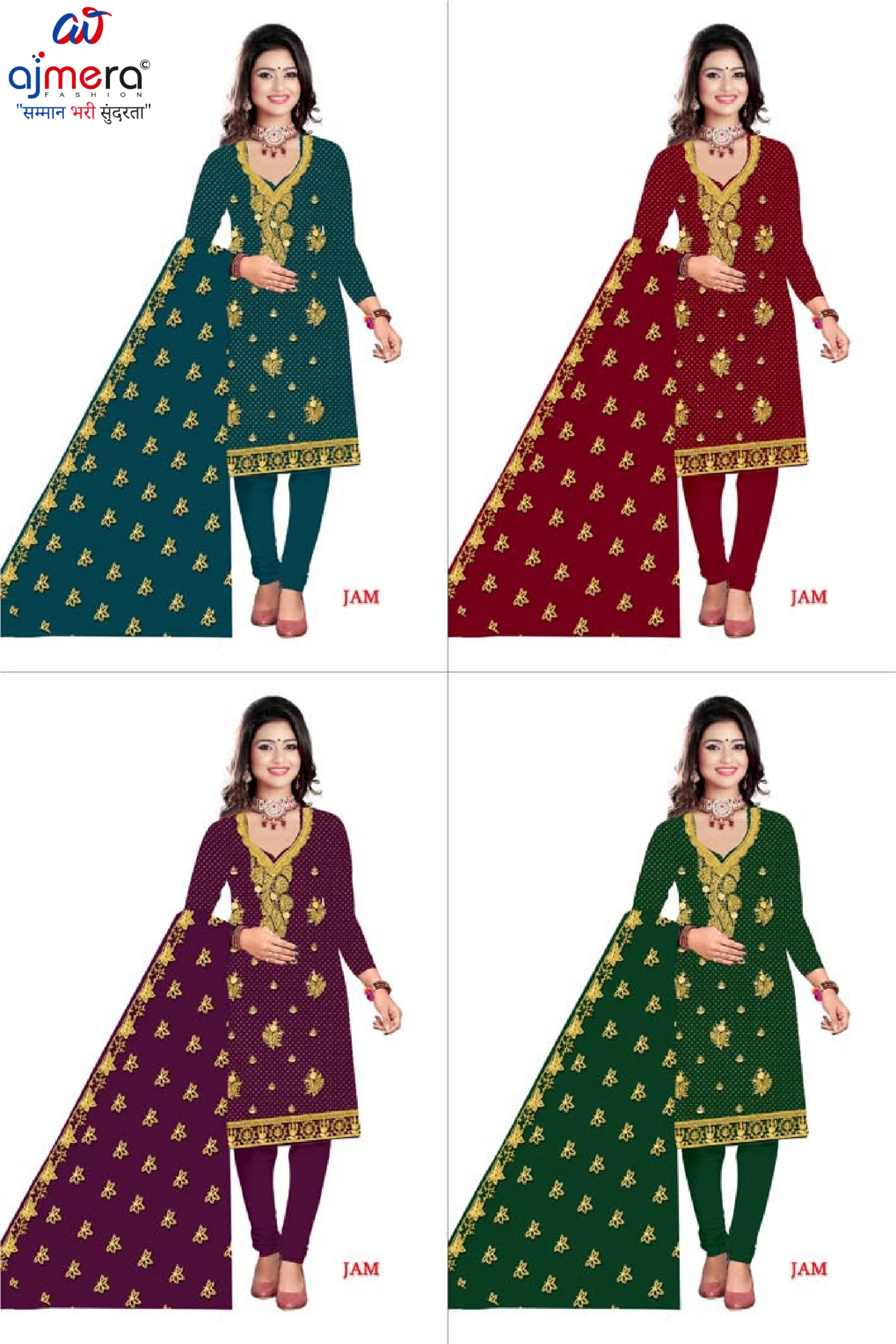 Wholesale Unstitched Suit Set for Retailers | RPY-RIVER SPACE-4