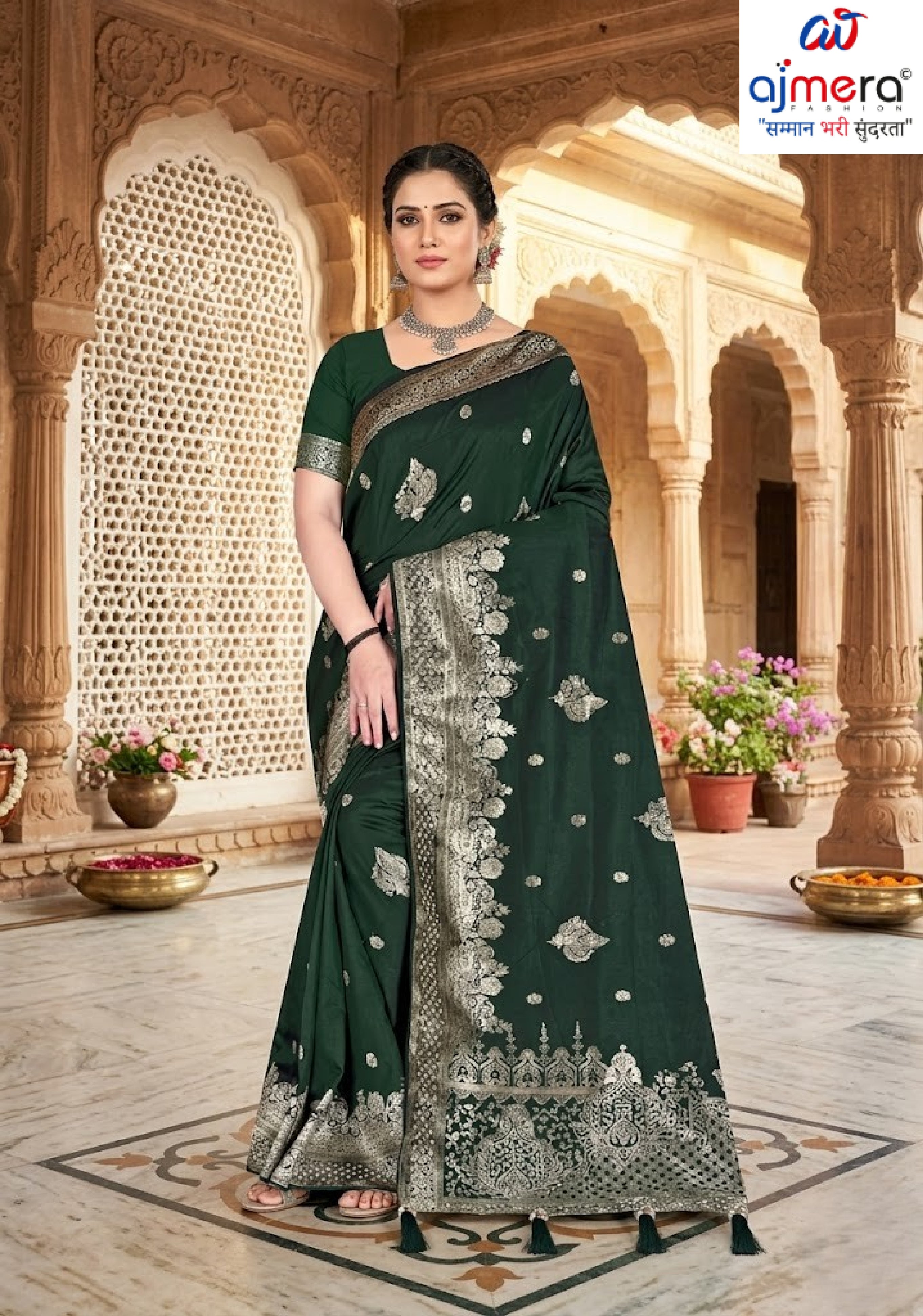 Timeless Jacquard Silk Saree With Blouse Piece | TUL-HUMJOLI SILK VOL-20
