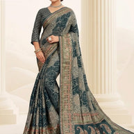 Graceful Printed Saree with Blouse Piece for Modern Ethnic Fashion | RDD-INDIRA VOL-03