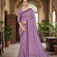 Designer Cotton Saree with Blouse Piece for Premium Ethnic and Traditional Wear | VKF-PAANBAHAR