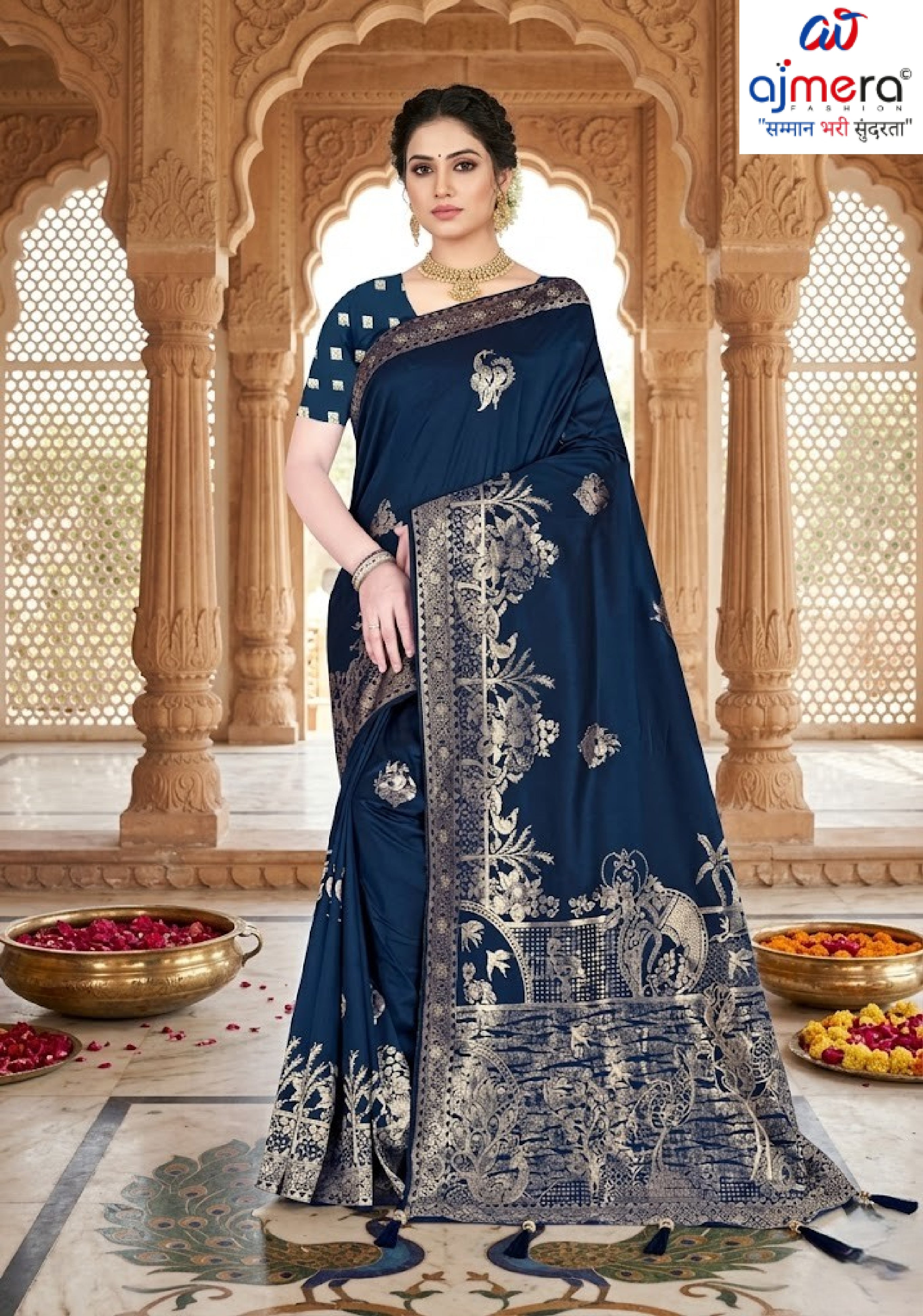 Stylish Jacquard Silk Saree With Blouse Piece | TUL-HUMJOLI SILK VOL-21
