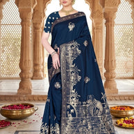 Stylish Jacquard Silk Saree With Blouse Piece | TUL-HUMJOLI SILK VOL-21