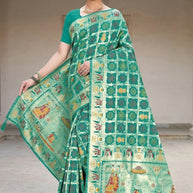 Luxury Jacquard Silk Saree with Blouse Piece for Wedding & Party Wear | TUL-PREM PAKHI SILK VOL-13