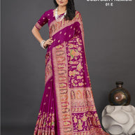 Dola Silk Premium Art Silk Saree with Blouse for Premium Ethnic Wear | ALL-DOLA SILK PREMIUM-01