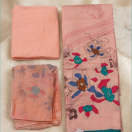 Royal Jam Satin Unstitched Suit Set | KVV-MAHARANI VOL-175