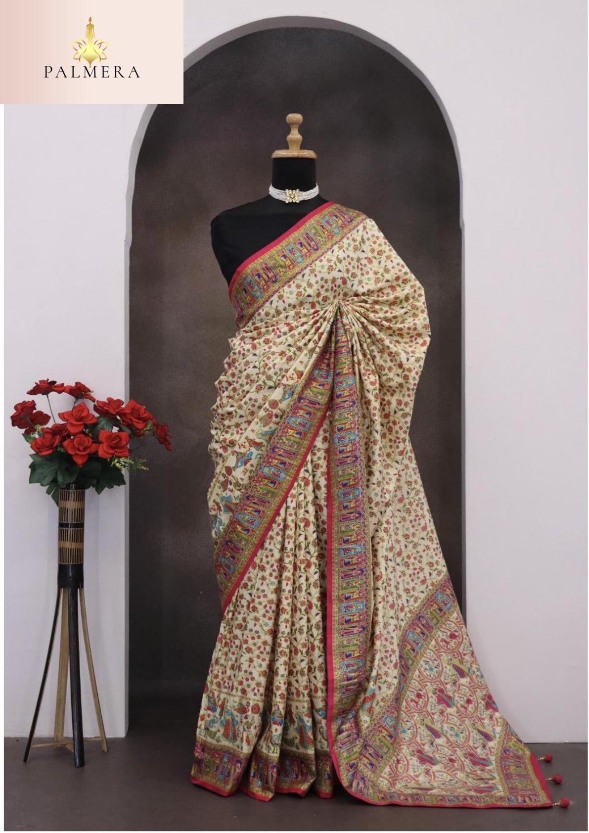 Ganga Blended Silk Saree with Blouse for Premium Ethnic and Designer Wear | ALL-GANGA-04