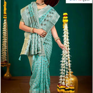 Classic Jacquard Silk Saree with Blouse Piece for Elegant Traditional Look | DS-JYOTI