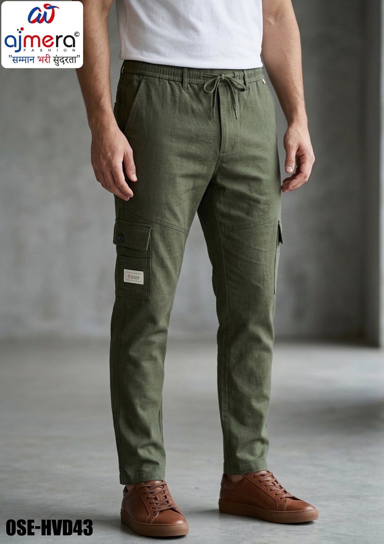 Premium Men's Cargo Pant for Casual & Utility Wear | OSE-HVD43