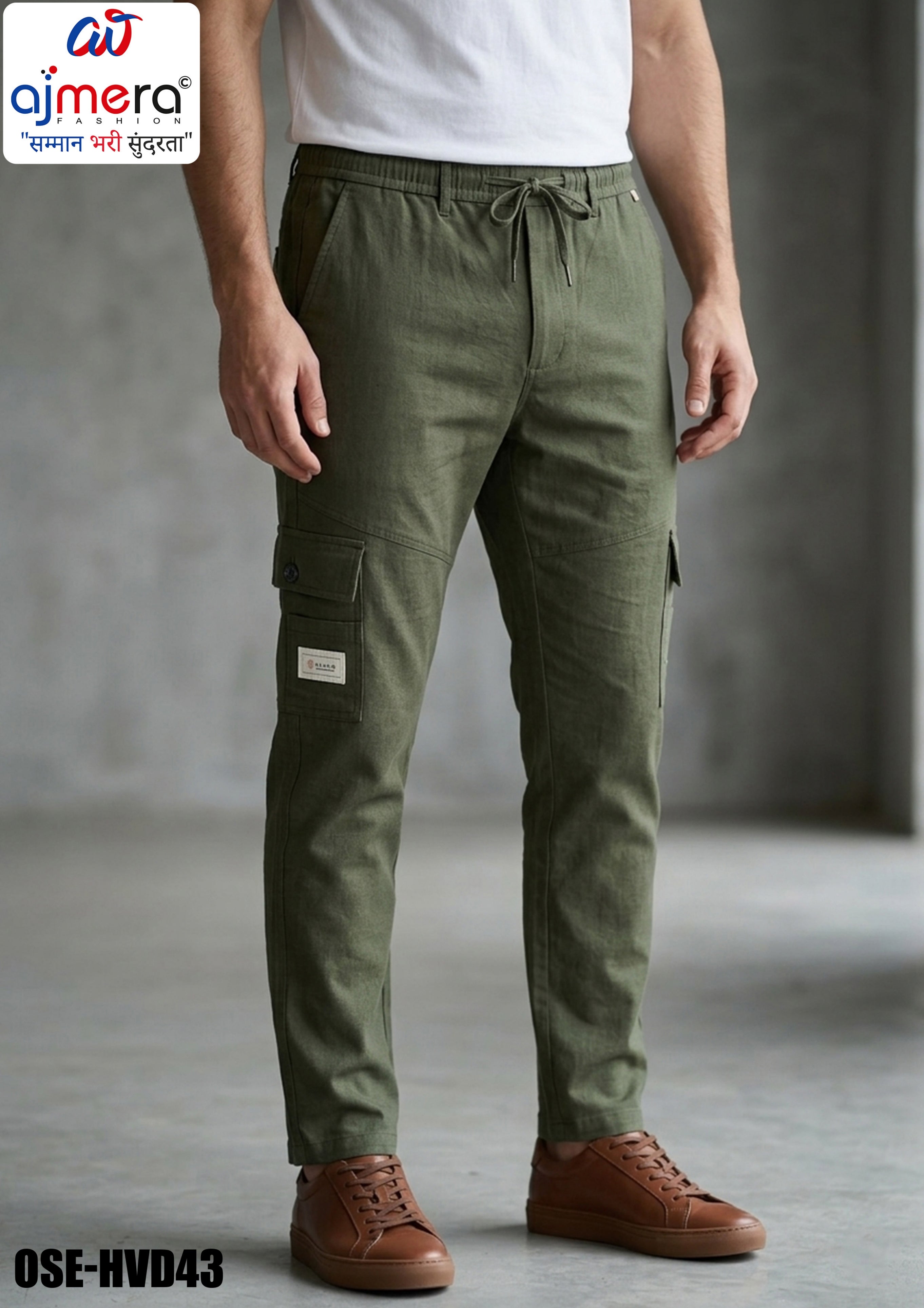 Premium Men's Cargo Pant for Casual & Utility Wear | OSE-HVD43