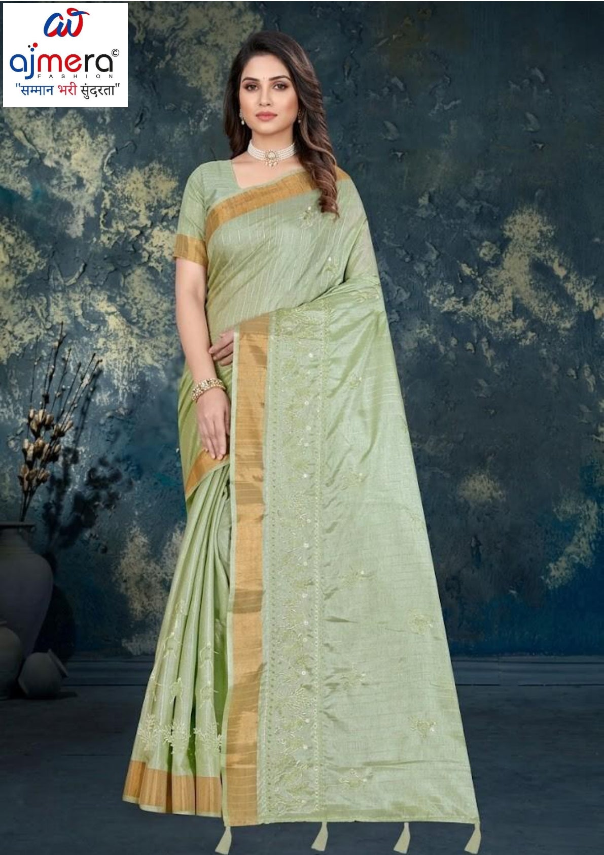 Premium Jacquard Silk Saree with Matching Blouse Piece for Ethnic Celebrations | MTE-25352