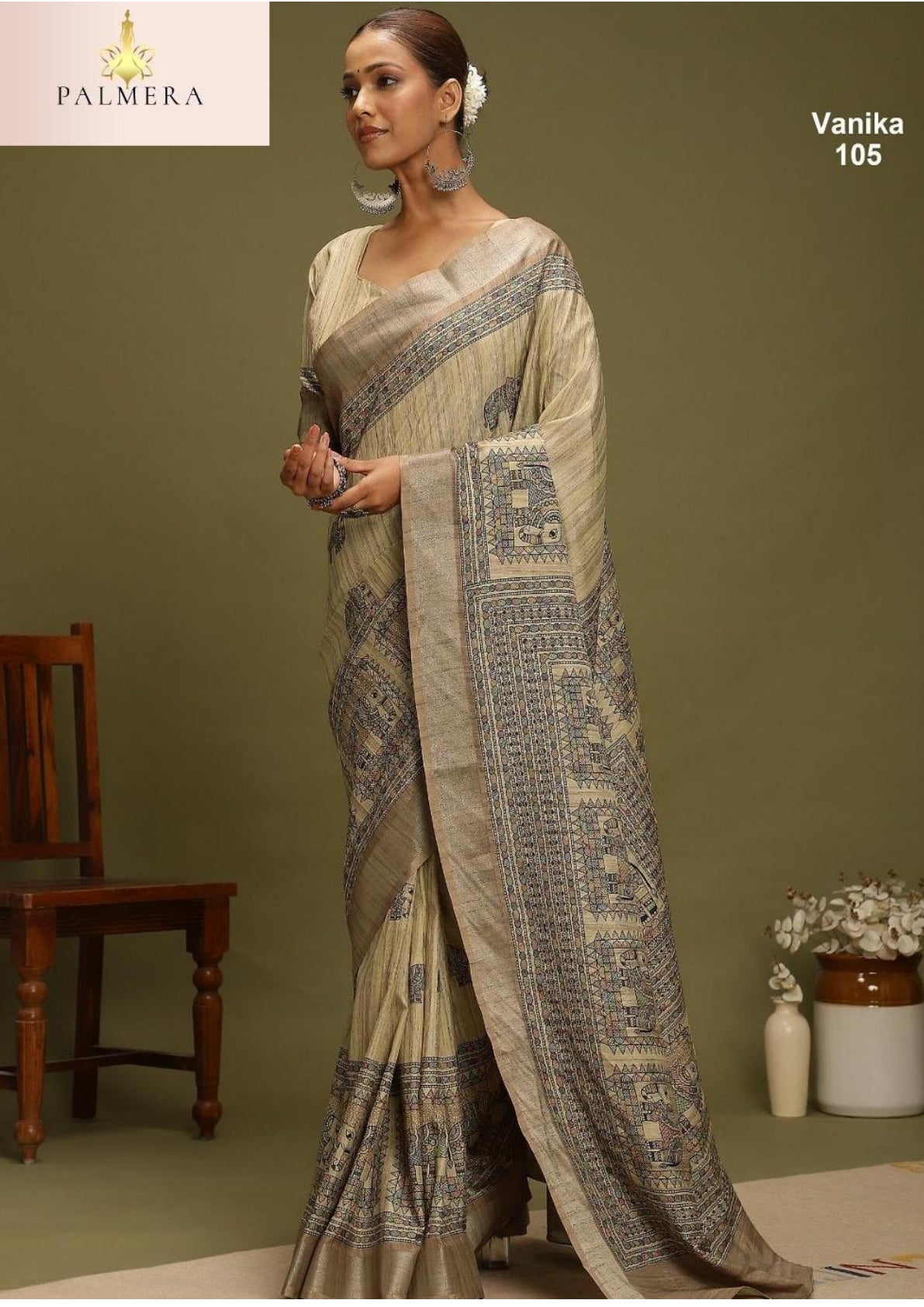 Palmera Saree Manufacturer and Palmera Saree Supplier | ALL-VANIKA VOL-01