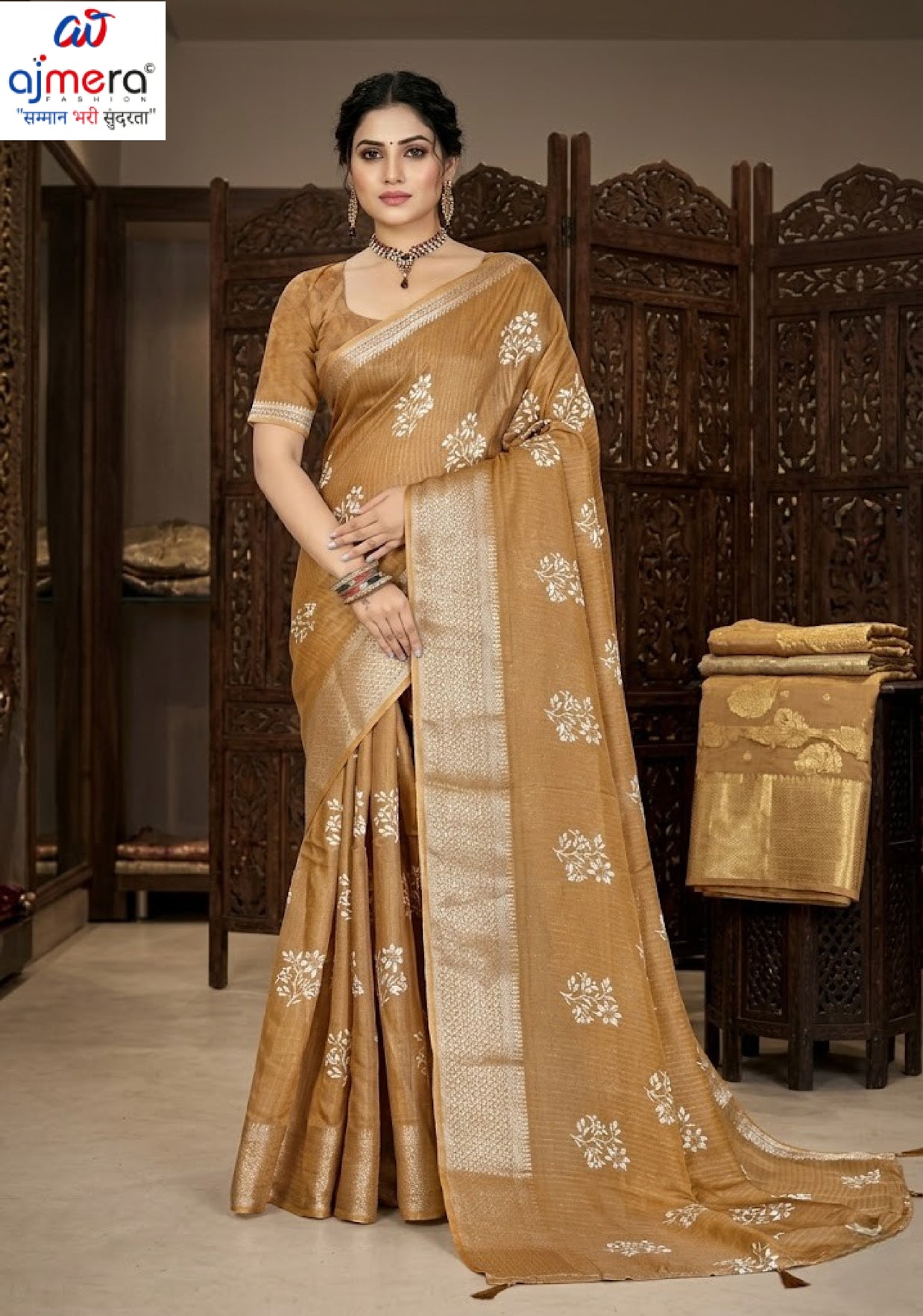 Stylish Printed Saree with Blouse Piece for Traditional Celebrations | TTS-SINDHU VOL-11