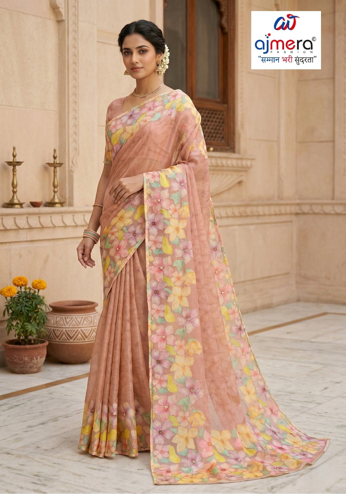 Trendy Printed Saree with Blouse Piece for Women’s Ethnic Wardrobe  | RMF-SAANVIKA VOL-2
