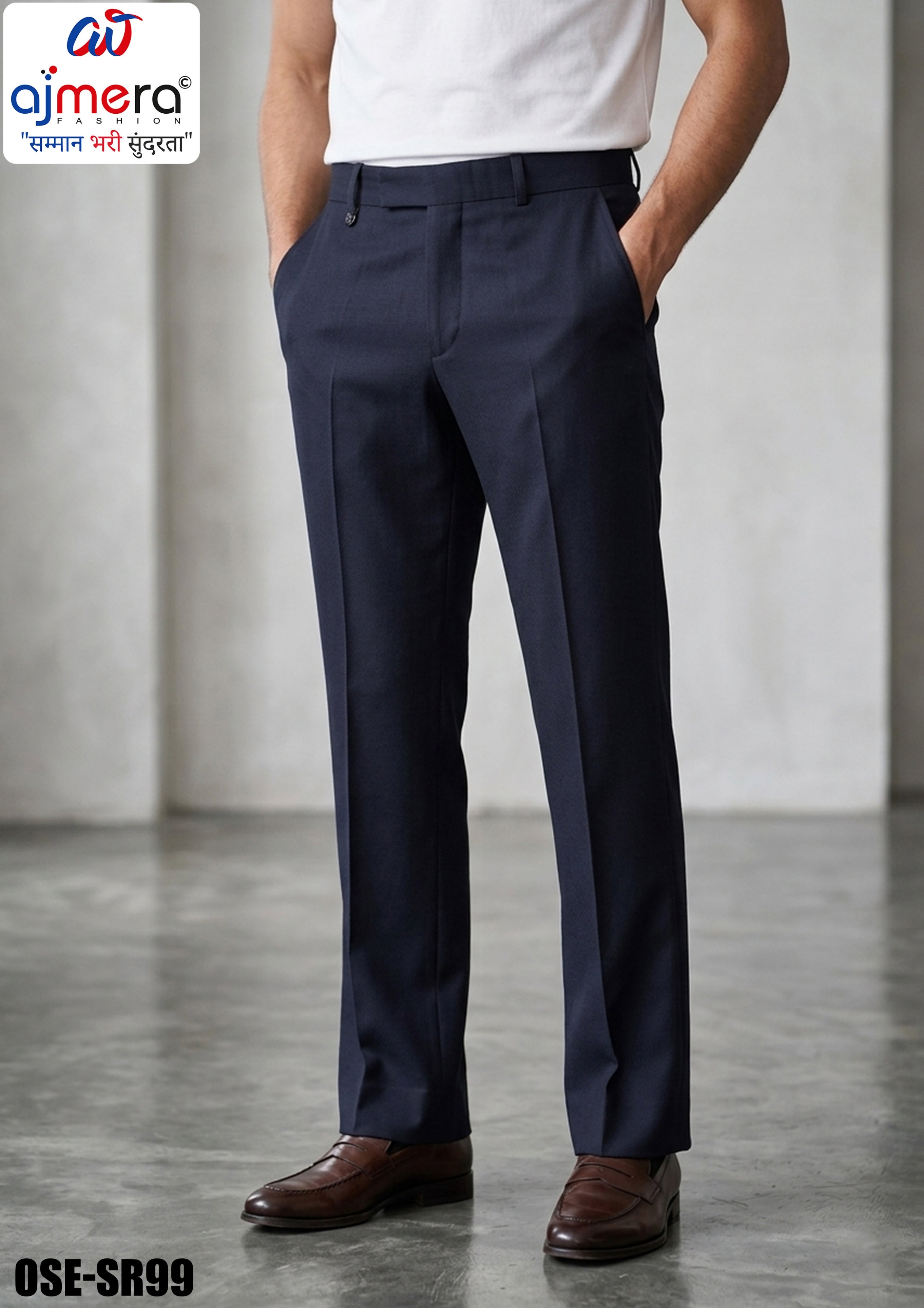 Premium Men's Formal Pant for Office & Business Wear | OSE-SR99