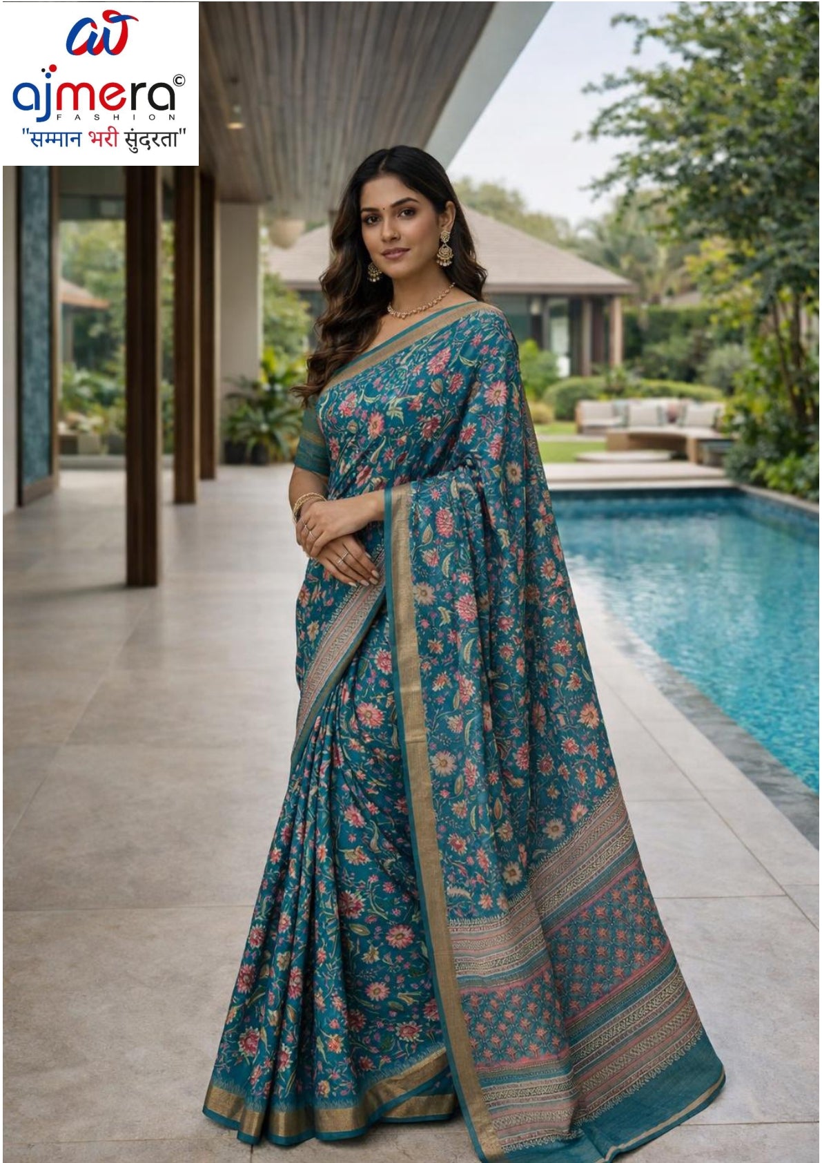 Fashionable Printed Saree with Blouse Piece for Festive Collection | RMF-BAHURANI VOL-3