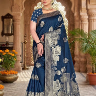 Luxury Jacquard Silk Saree With Blouse Piece | TUL-HUMJOLI SILK VOL-23
