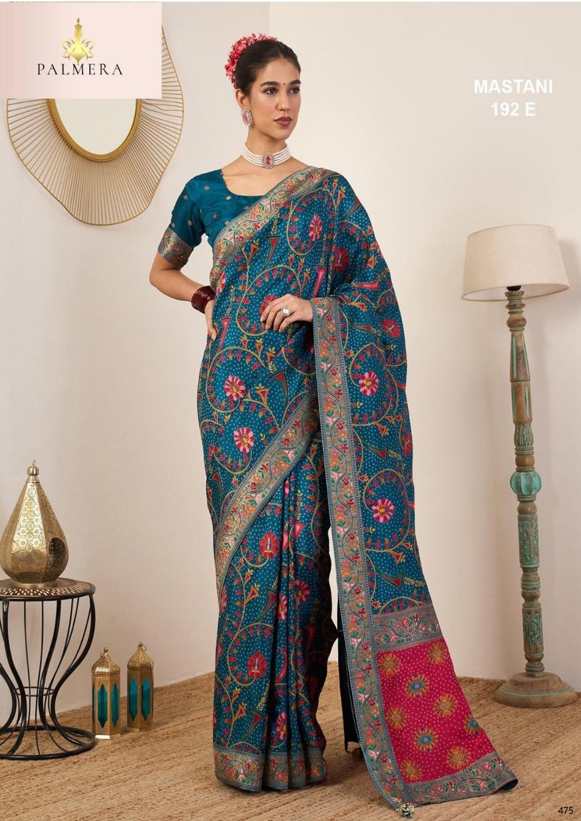 Palmera Saree Manufacturer and Palmera Saree Supplier | ALL-MASTANI-192