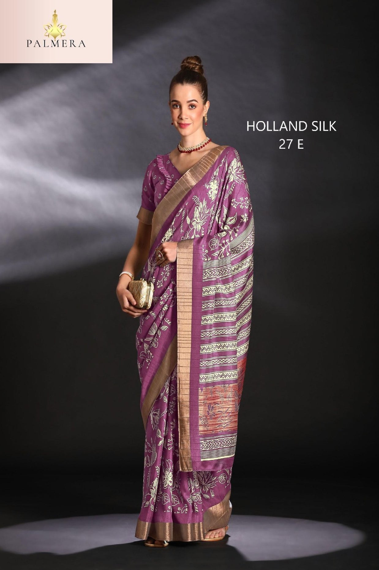 Silk Kota Silk Saree with Blouse for Premium Ethnic and Traditional Wear | ALL-HOLLAND SILK-27