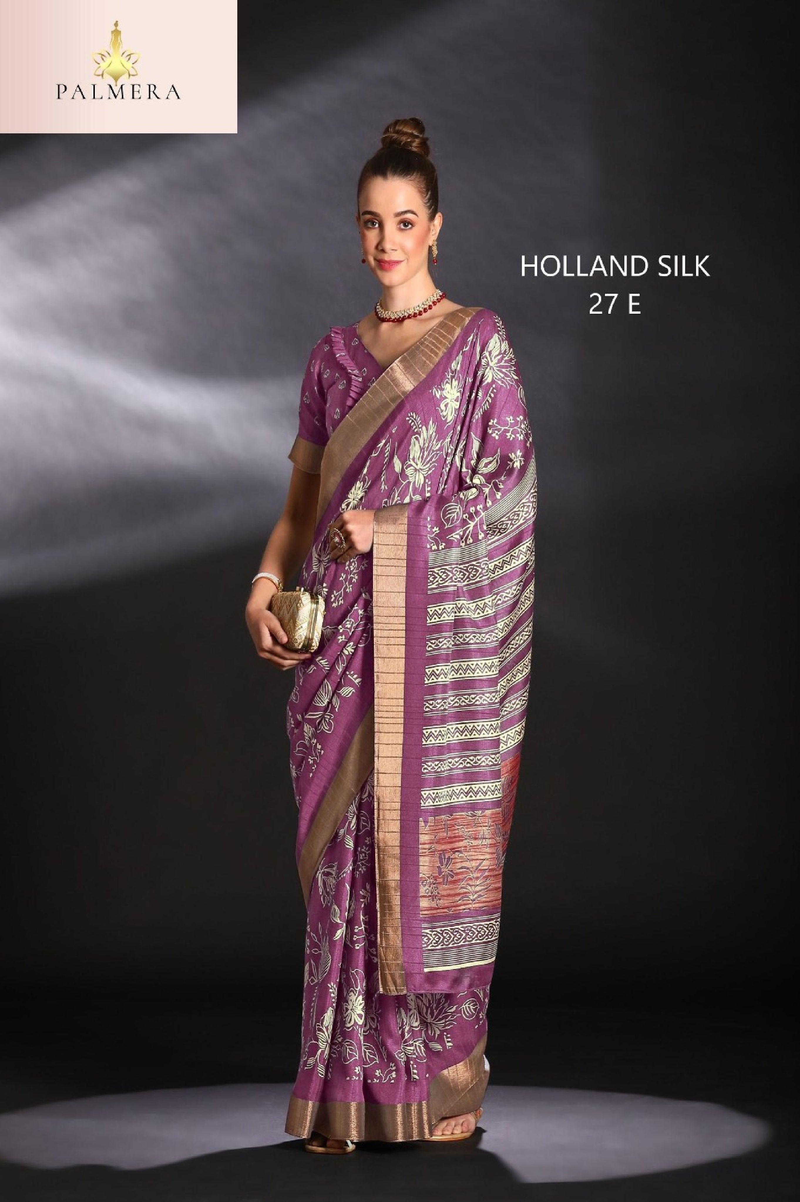 Silk Kota Silk Saree with Blouse for Premium Ethnic and Traditional Wear | ALL-HOLLAND SILK-27