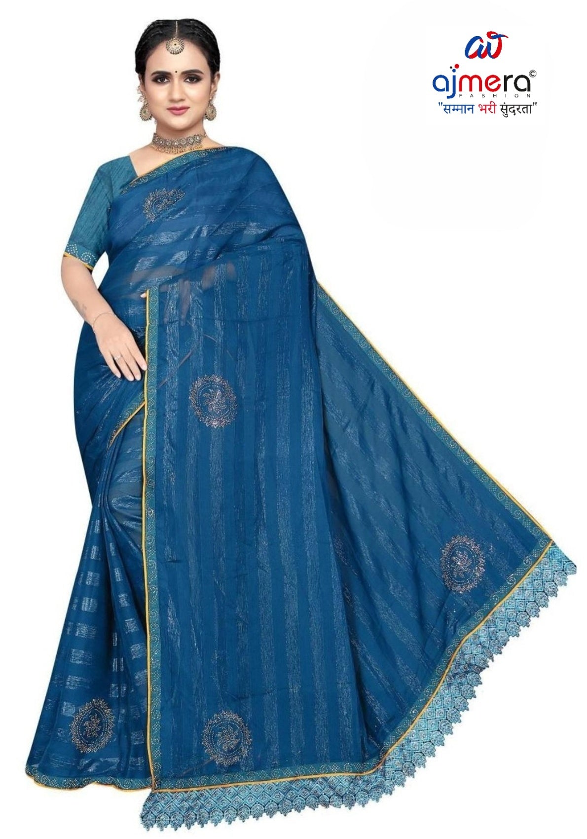 Dyed Matching Saree Collection with Blouse Piece for Premium Ethnic and Traditional Wear | SPB-EASY