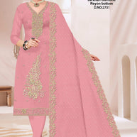 Premium Crunchi Unstitched Suit Set | KVF-CANDY CRUSH