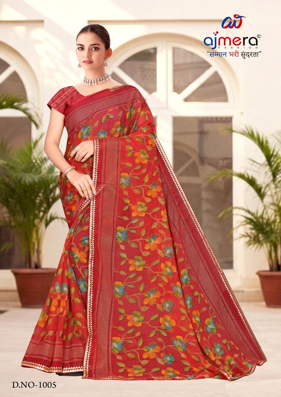 Elegant Printed Saree with Designer Blouse Piece for Festive Wear  | SNR-PREMA