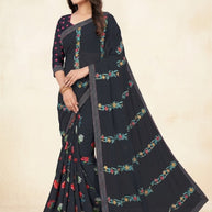 Exclusive Printed Saree without Blouse for Elegant Ethnic Look | SGR-RESHMA