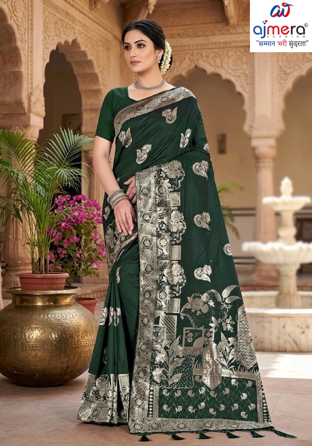 Modern Jacquard Silk Saree With Blouse Piece | TUL-HUMJOLI SILK VOL-25