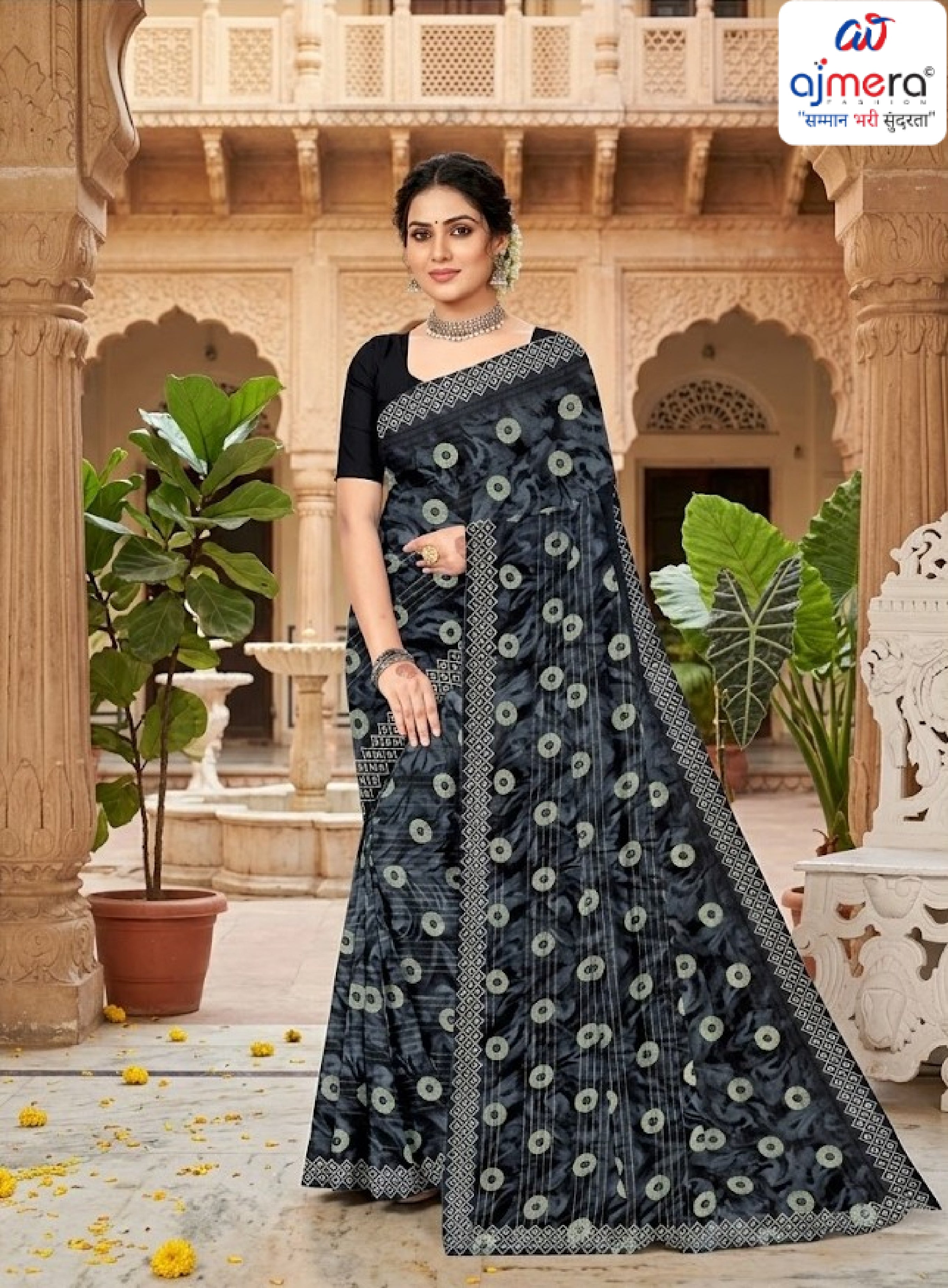 Contemporary Printed Saree with Blouse Piece for Premium Wear  | GPT-CHANCHAL-1