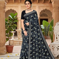 Contemporary Printed Saree with Blouse Piece for Premium Wear  | GPT-CHANCHAL-1