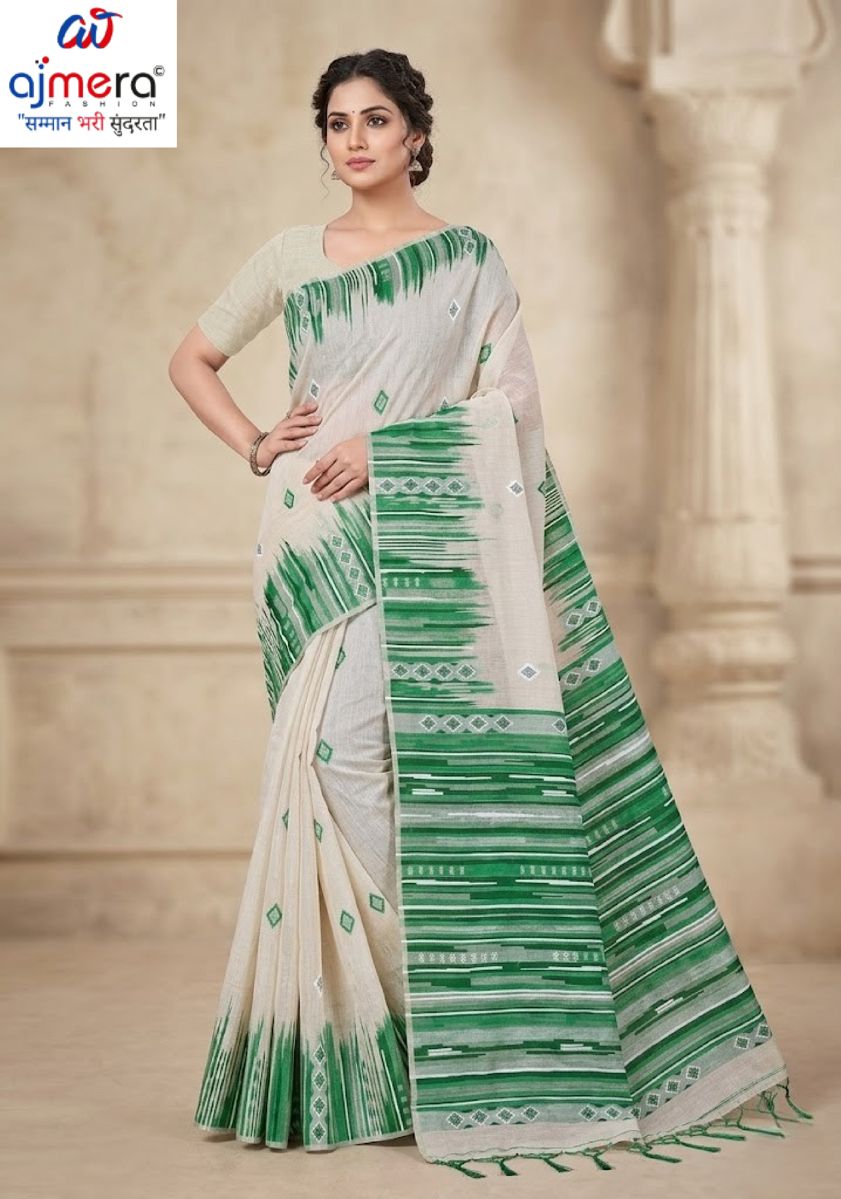 Exclusive Jacquard Silk Saree with Blouse Piece for Premium Cultural Wear | DBU-MAKHAN CHOR