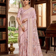 Chic Printed Saree with Blouse Piece for Sophisticated Ethnic Style  | RDD-PRACHI VOL-03