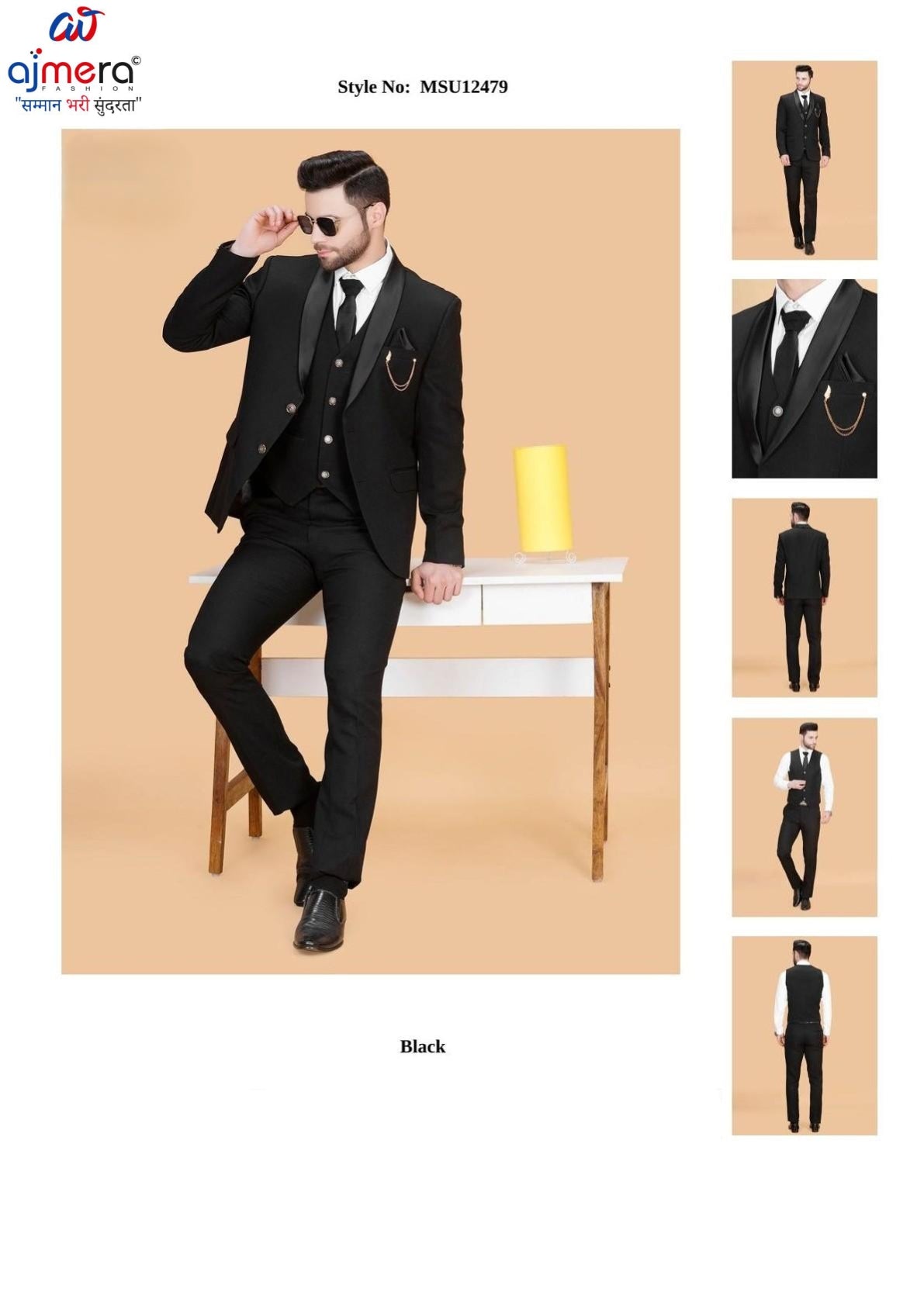 Mens Suit Manufacturer for Retailers | SNA-MSU12479