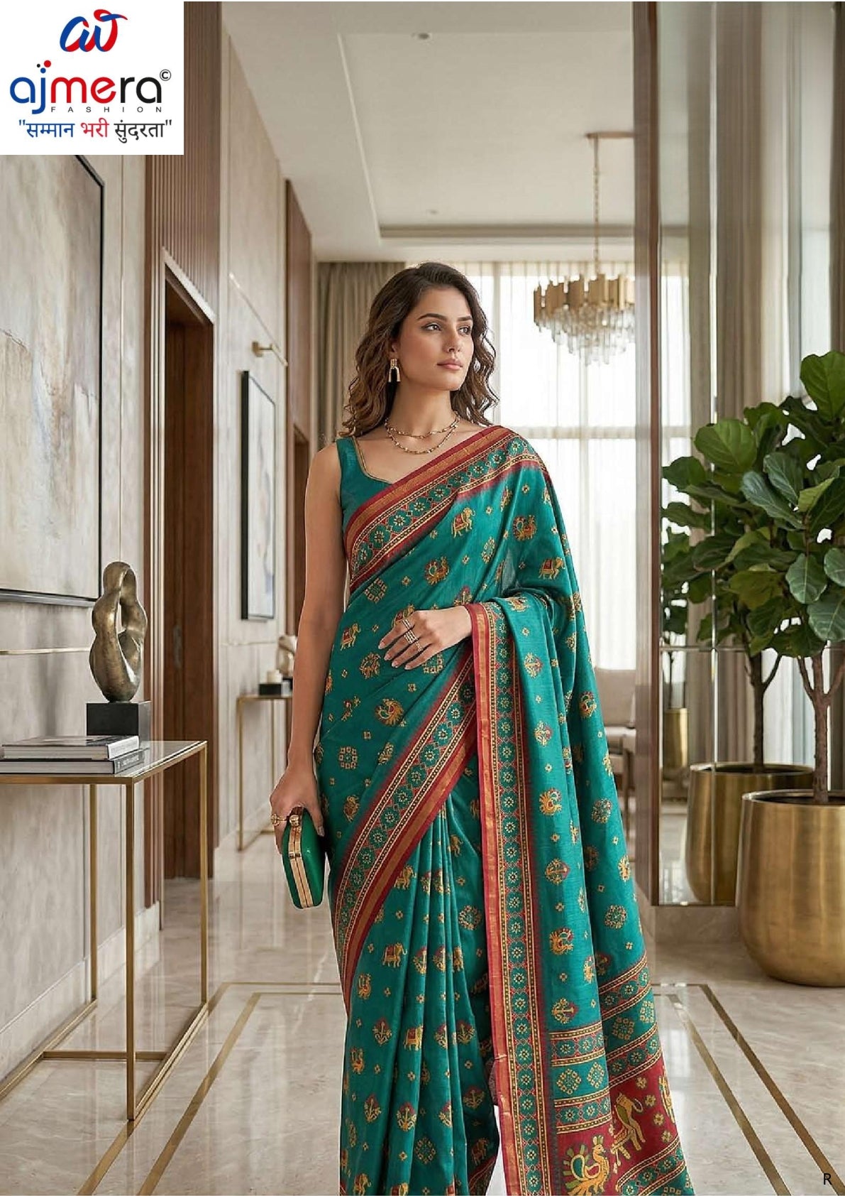 Beautiful Printed Saree with Blouse Piece for Cultural Celebrations | RMF-BAHURANI VOL-9