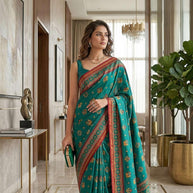 Beautiful Printed Saree with Blouse Piece for Cultural Celebrations | RMF-BAHURANI VOL-9