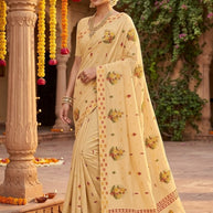 Designer Cotton Saree with Without Blouse for Premium Ethnic and Traditional Wear | PJA-GAJAL